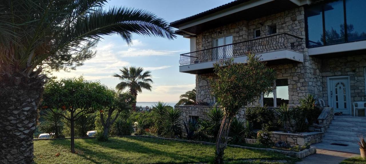 Seaside View Villa Hanióti Kültér fotó